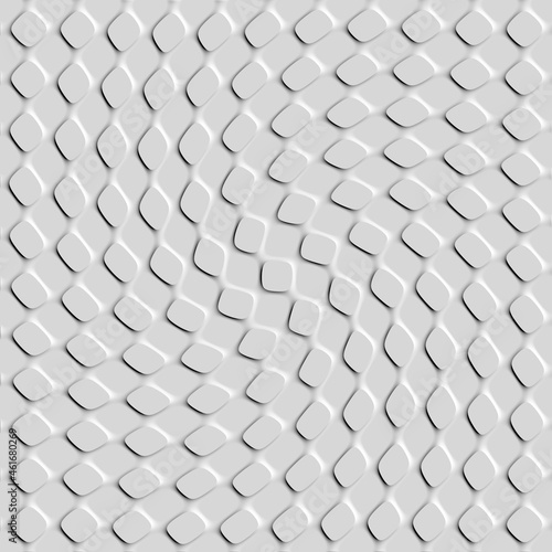 Tablou pe pânză Embossed texture - deformed chess pattern.