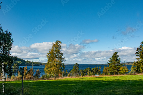 Storjön lake in Jamtland, north Sweden photo