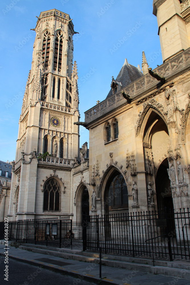 saint-germain l'auxerrois church in paris (france) 