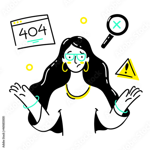 404 error website error page