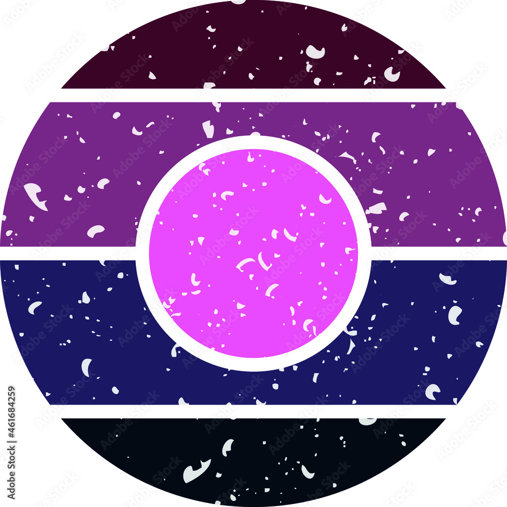 Naklejka premium sunrise sun circle sunset background clipart vector