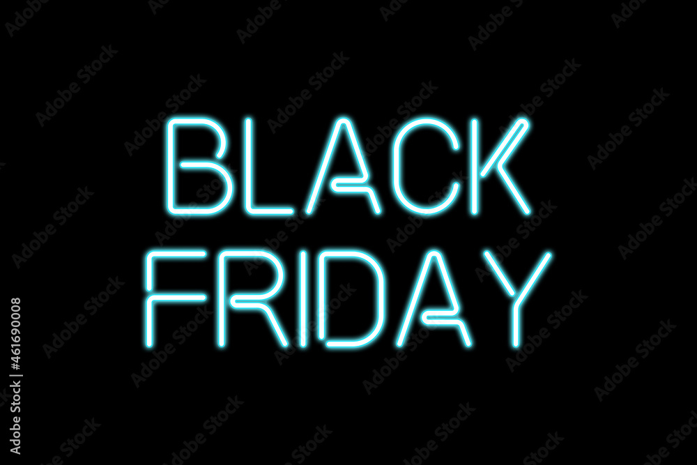 Black Friday sale sign for use as advertising poster or web banner