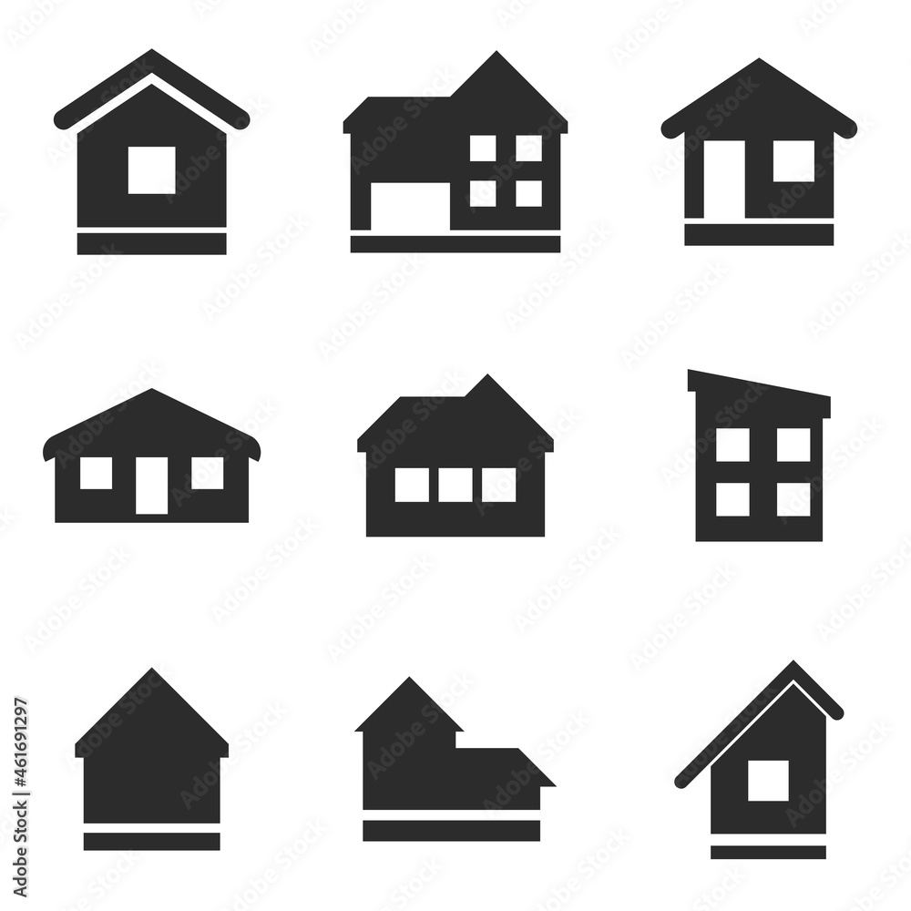 Vector illustration on the theme house