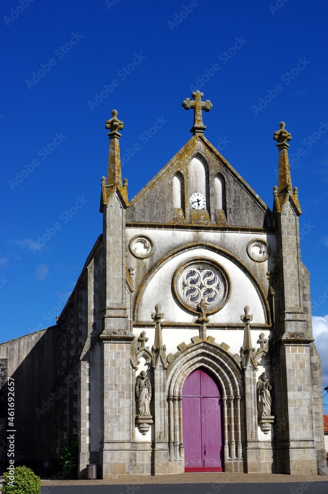 Église St-Maurice - Moutiers-sous-Chantemerle