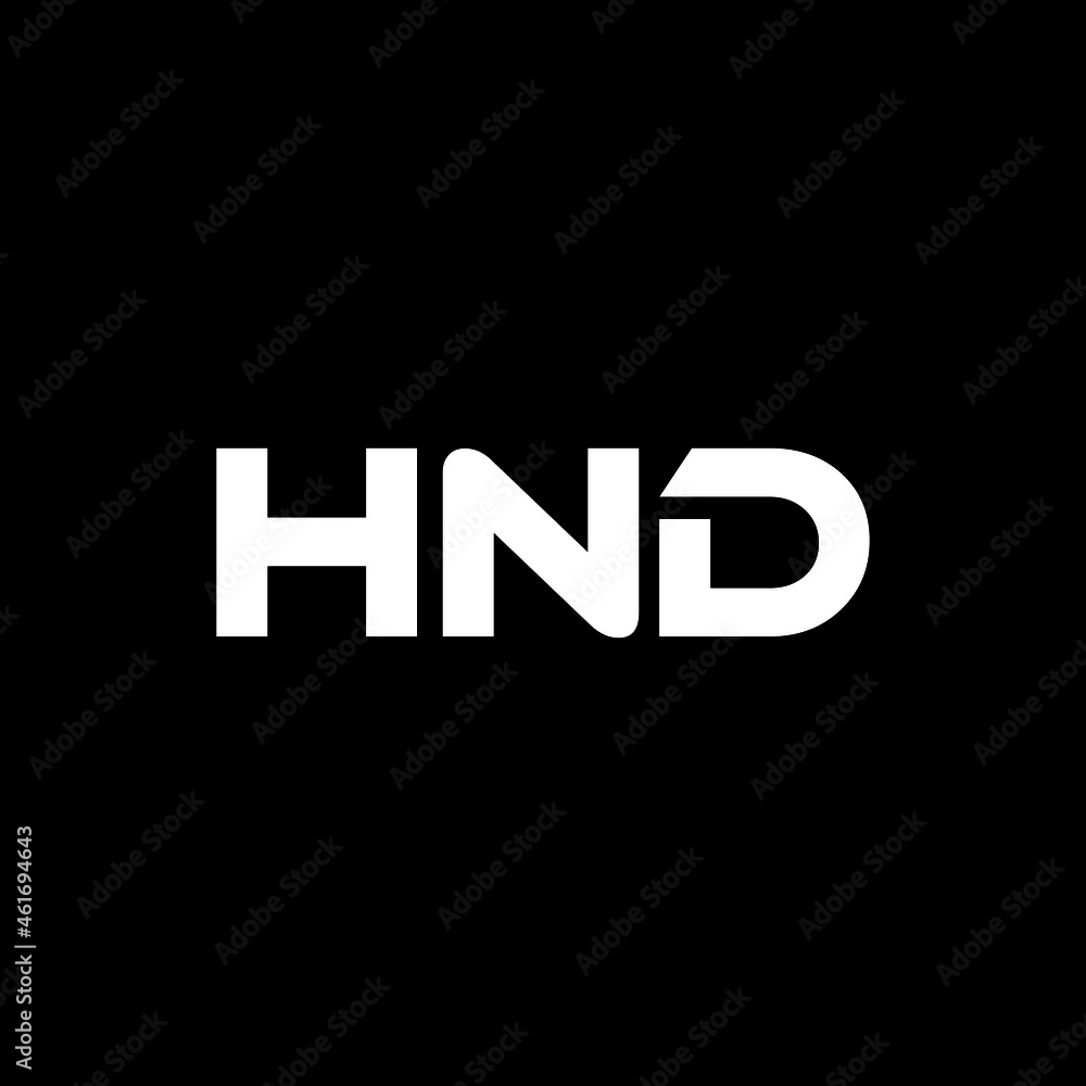 HND letter logo design with black background in illustrator, vector logo modern alphabet font overlap style. calligraphy designs for logo, Poster, Invitation, etc. HND letter logo design with black background in illustrator, vector logo modern alphabet font overlap style. calligraphy designs for logo, Poster, Invitation, etc.