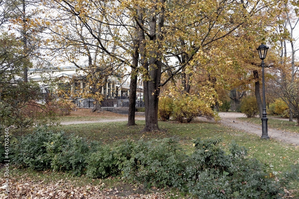 Vyborg, Leningrad Region, Russia, end of September 2021