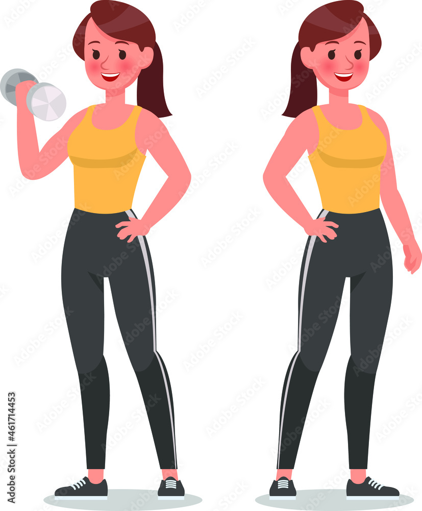 fitness woman doing exercise concept fitness woman doing exercise concept