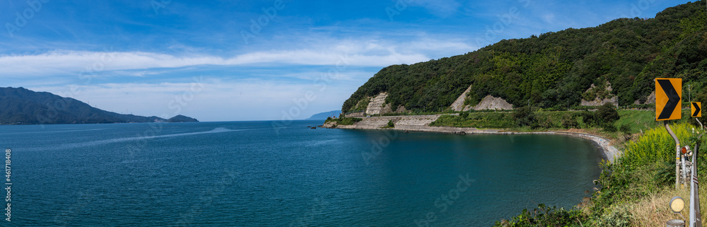 敦賀湾の風景