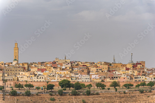 Blick auf die Medina von Meknes in Marokko