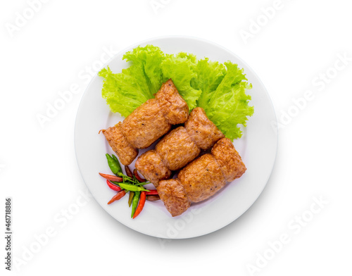 Fried fish fermented Thai food