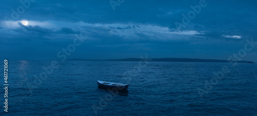 Boat at sea © IBEX.Media