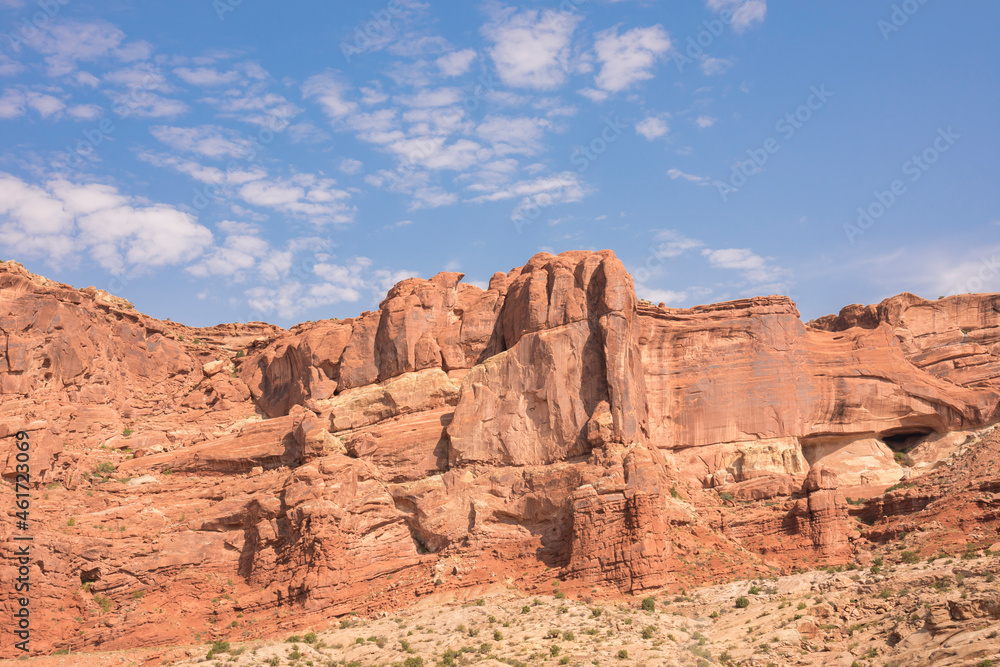 landscape in canyonlands National park in the united states of america