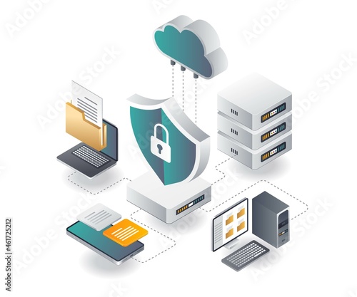 Endpoint Protection cloud server photo