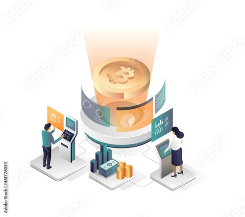 Process of converting bitcoins to dollars