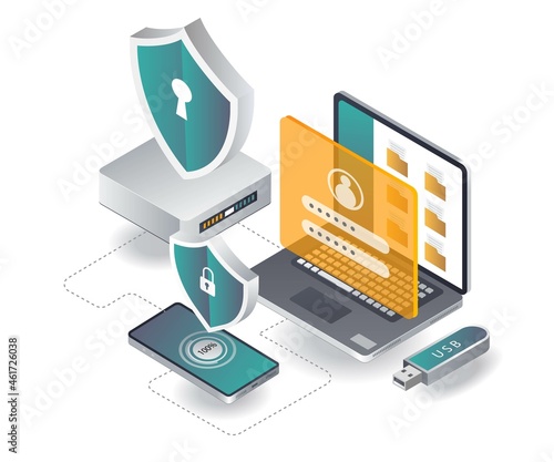 Portable Media Security with account password