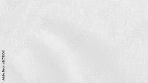 Wallpaper Mural close up luxury elegance wavy and fold silk fabric texture in bright white color tone. abstract background of fabric with blank space for design. creased canvas fabric texture. Torontodigital.ca