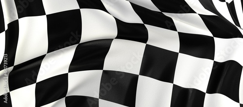 motor sport finish flag concept