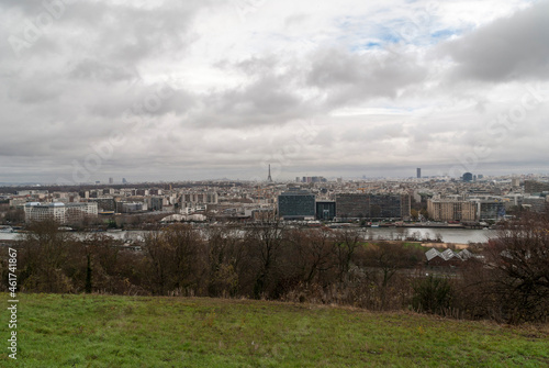 view of the Paris city