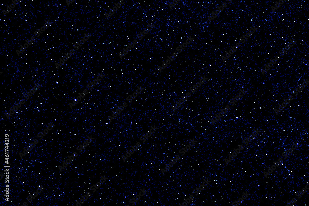 Stars in the night.  Starry night sky.  3D photo of galaxy background. 