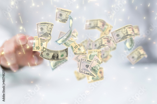 capital euro money rain iso...