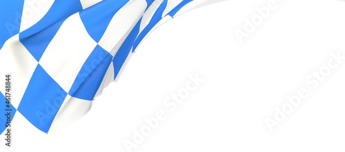 Foto bavaria flag germany  blue and white