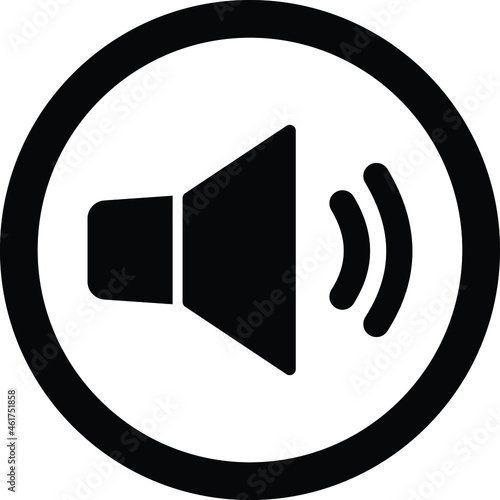 Speaker Vector icon that can easily modify or edit

