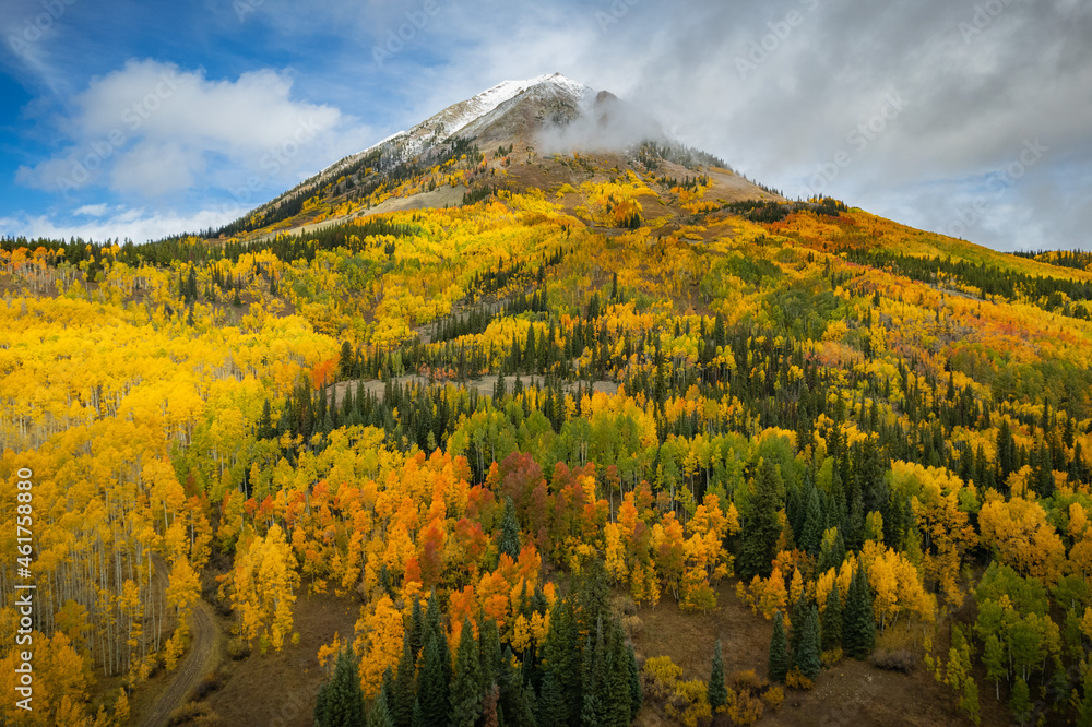 Gothic Mountain Autumn Colors