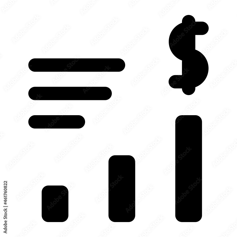 Bar chart icon
