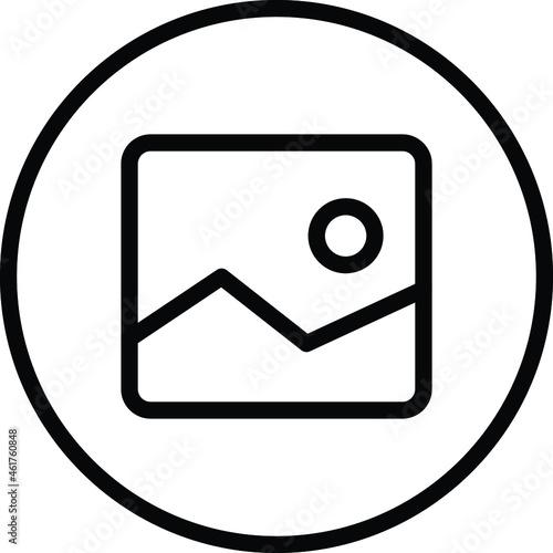 Foto Picture Vector icon that can easily modify or edit