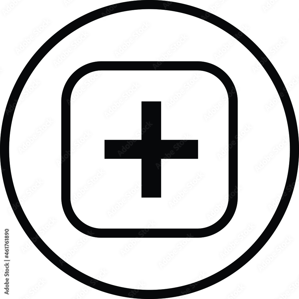 Add Vector icon that can easily modify or edit
Add Vector icon that can easily modify or edit