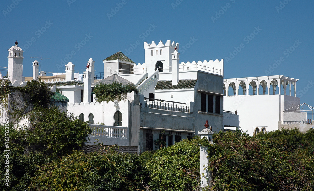 The mythical city of Tangier in Morocco