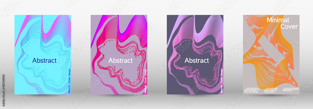 Modern abstract background. Modern design template. A set of modern abstract covers. Modern abstract background. Modern design template. A set of modern abstract covers.