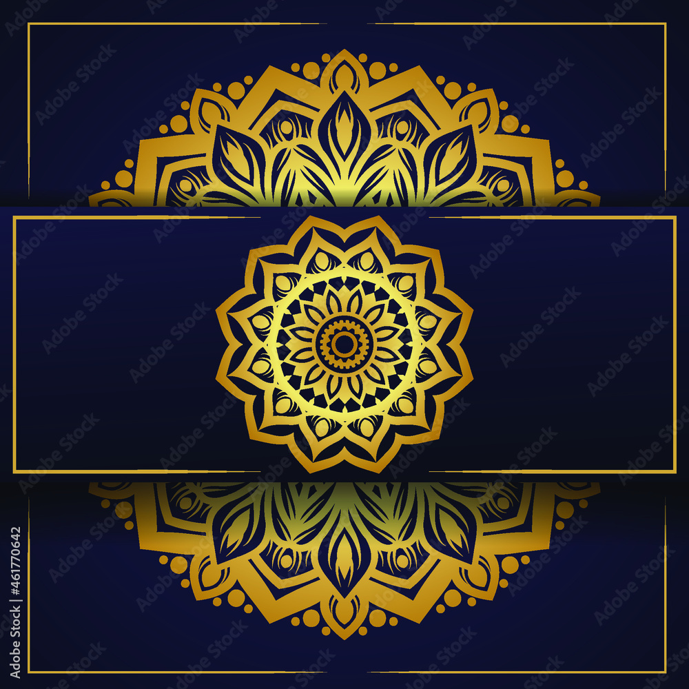 premium circular pattern mandala background