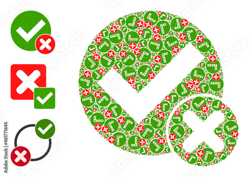 Itself fractal mosaic false positive. Vector false positive fractal is made of repeating itself false positive items. Abstract design.