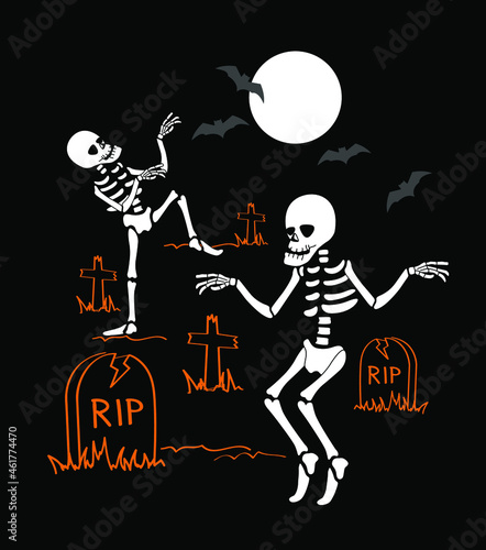 BAILE DE ESQUELETOS