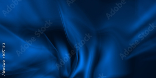  Blue liquid waves abstract design background