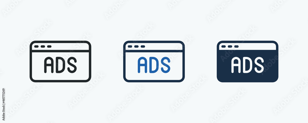 Advertising icon. Vector illustration style is flat iconic symbol. Designed for web and app design interfaces. Advertising icon. Vector illustration style is flat iconic symbol. Designed for web and app design interfaces.