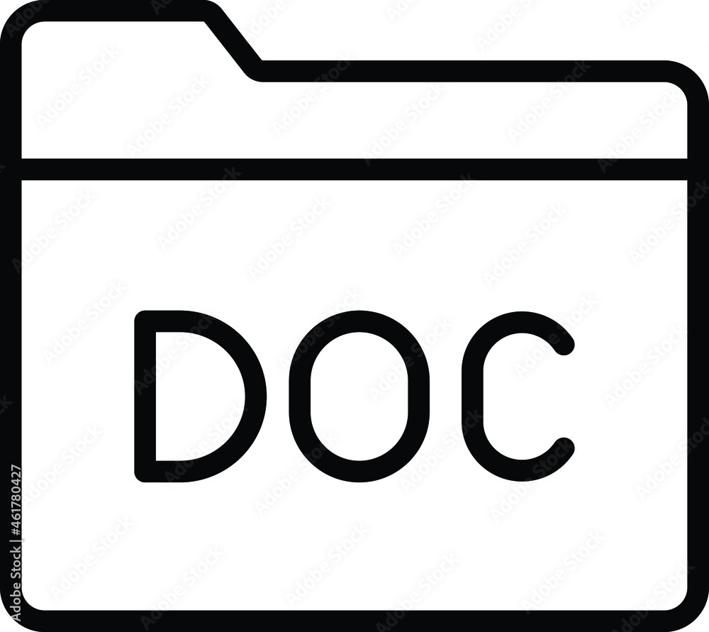 Doc folder Isolated Vector icon which can easily modify or edit
Doc folder Isolated Vector icon which can easily modify or edit