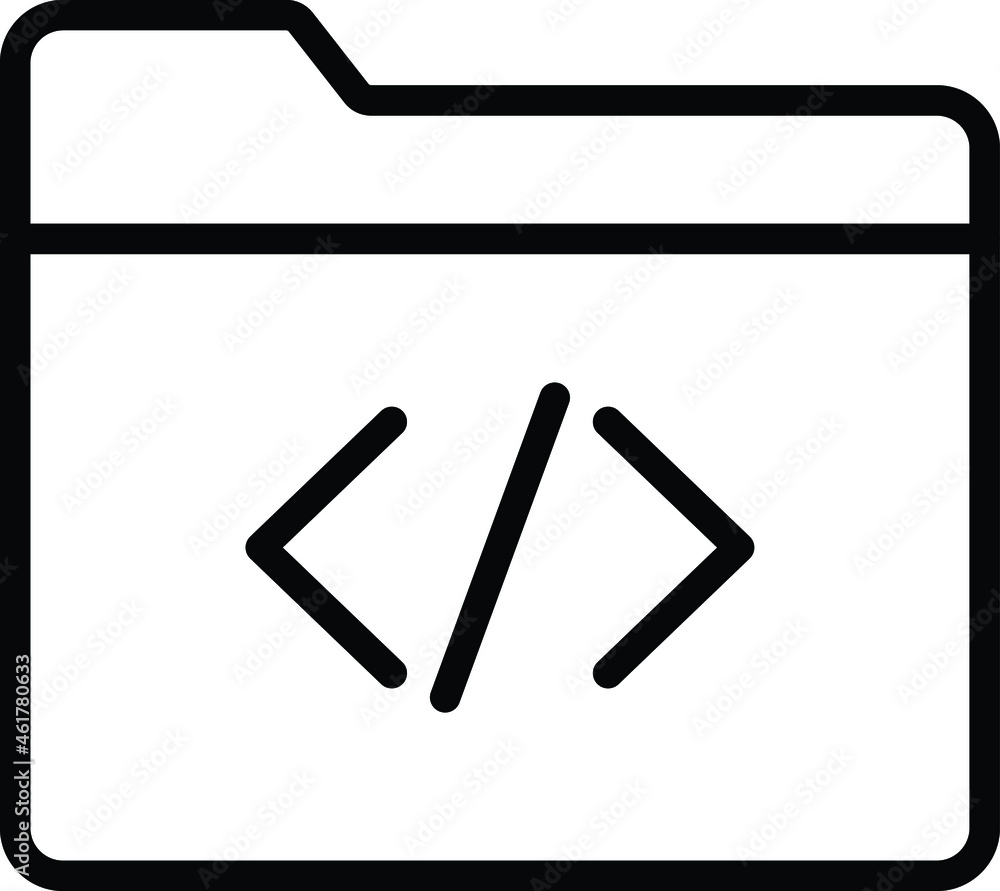 Coding folder Isolated Vector icon which can easily modify or edit
Coding folder Isolated Vector icon which can easily modify or edit
