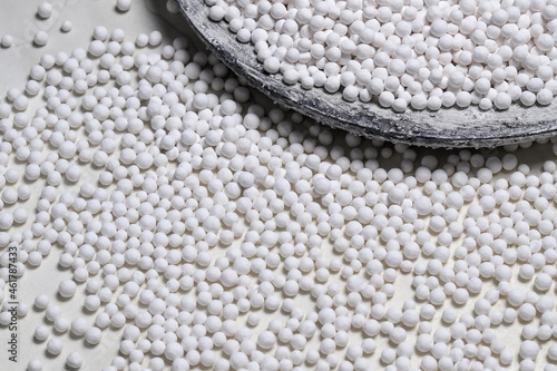 Renea nickel, also known as skeletal nickel is a solid microcrystalline porous nickel catalyst used in chemical processes for hydrogenation or hydrogen reduction of organic compounds