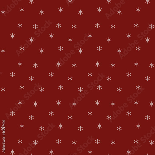 scattered stars seamless pattern