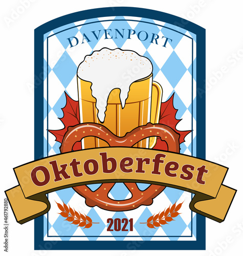 A logo for a fall beer festival.