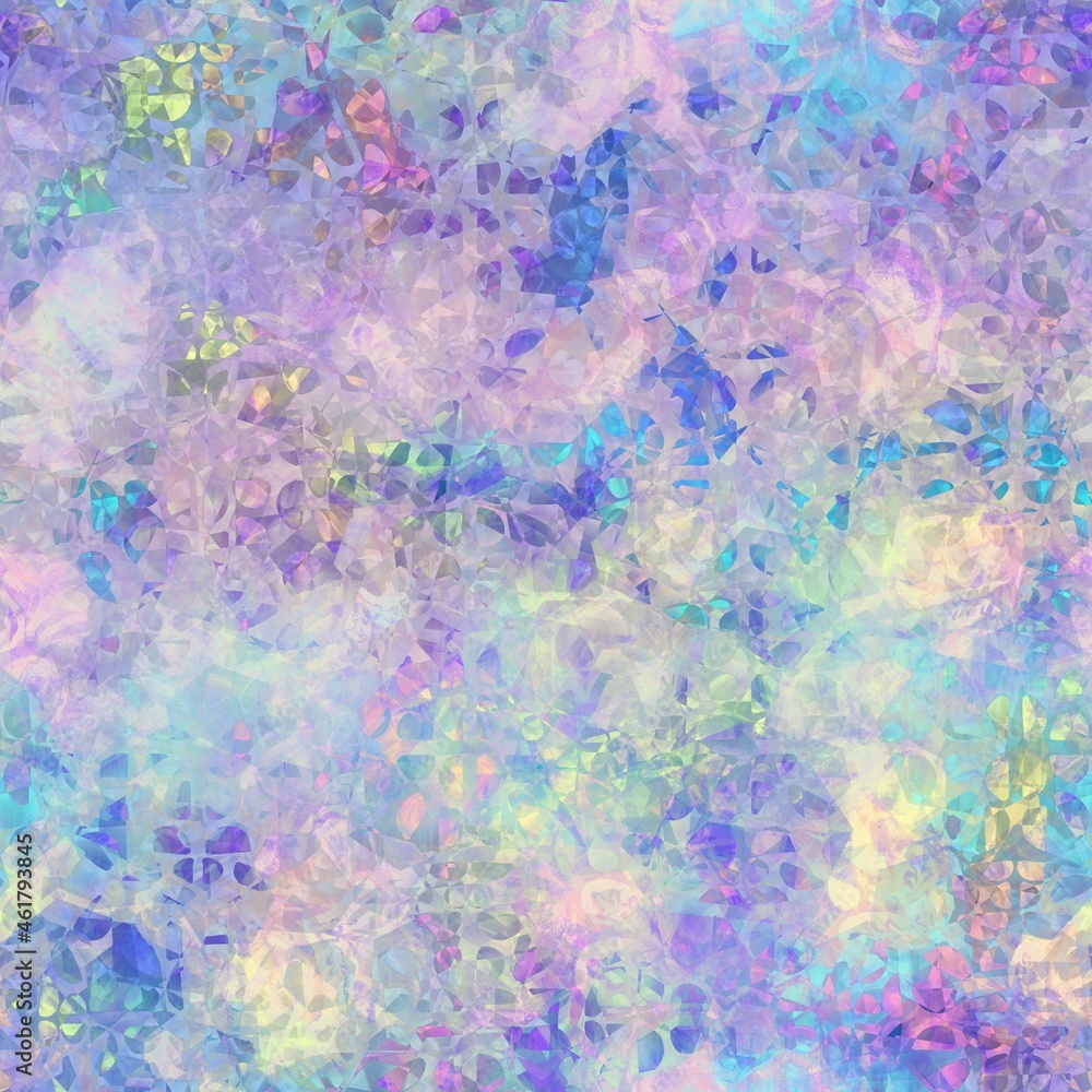 Seamless iridescent rainbow light pattern for print. High quality illustration. Swirly mix of pastel colors resembling holographic foil. Fantasy spectrum mermaid fantastical pattern for print. Seamless iridescent rainbow light pattern for print. High quality illustration. Swirly mix of pastel colors resembling holographic foil. Fantasy spectrum mermaid fantastical pattern for print.