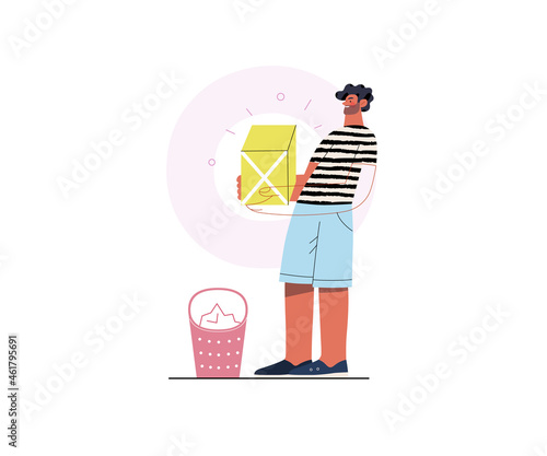 Startup illustration. Concept of building new business