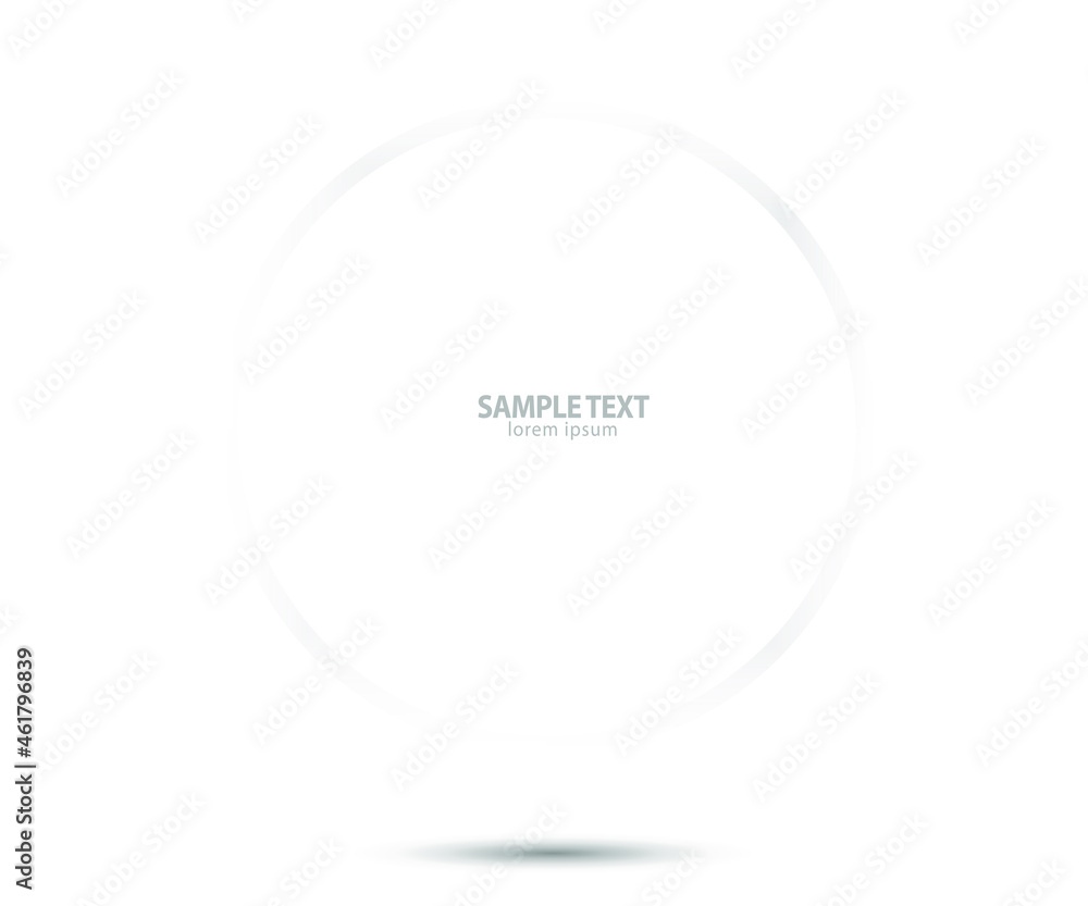 Abstract Lines in Circle Form, Design element, Geometric shape, Striped border frame for image, Technology round Logo, Spiral Vector Illustration Abstract Lines in Circle Form, Design element, Geometric shape, Striped border frame for image, Technology round Logo, Spiral Vector Illustration