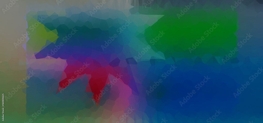An abstract multicolored mosaic grunge background image.