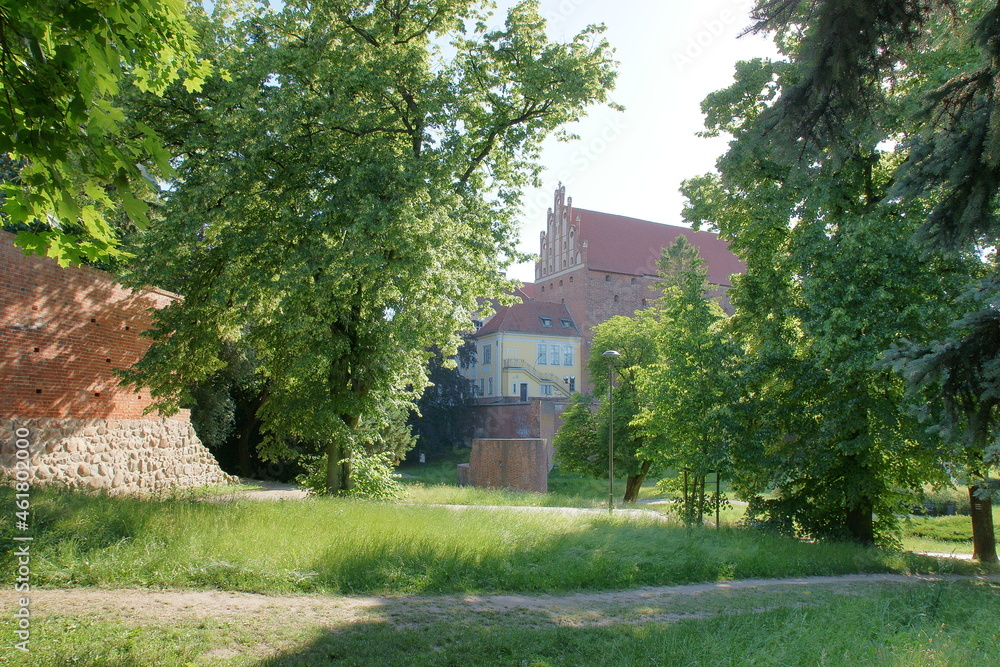 Olsztyn. Zamek Kapituły Warmińskiej. Polska - Mazury - Warmia. Olsztyn. Zamek Kapituły Warmińskiej. Polska - Mazury - Warmia.