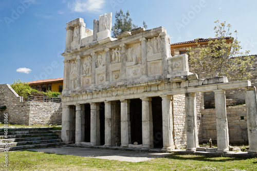 Ruins of Sebasteion at Aphrodisias, Turkey photo