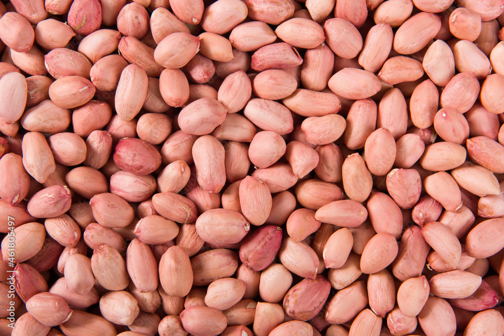 raw peanuts seed texture background