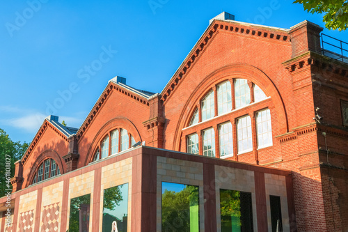 Canvas Print Exterior of the V&A Museum of Childhood in the East End of London